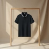 Physical wholesale summer new high-quality men's short-sleeved T-shirts, cotton thin business lapel men's POLO shirts, comfortable and breathable Item Picture